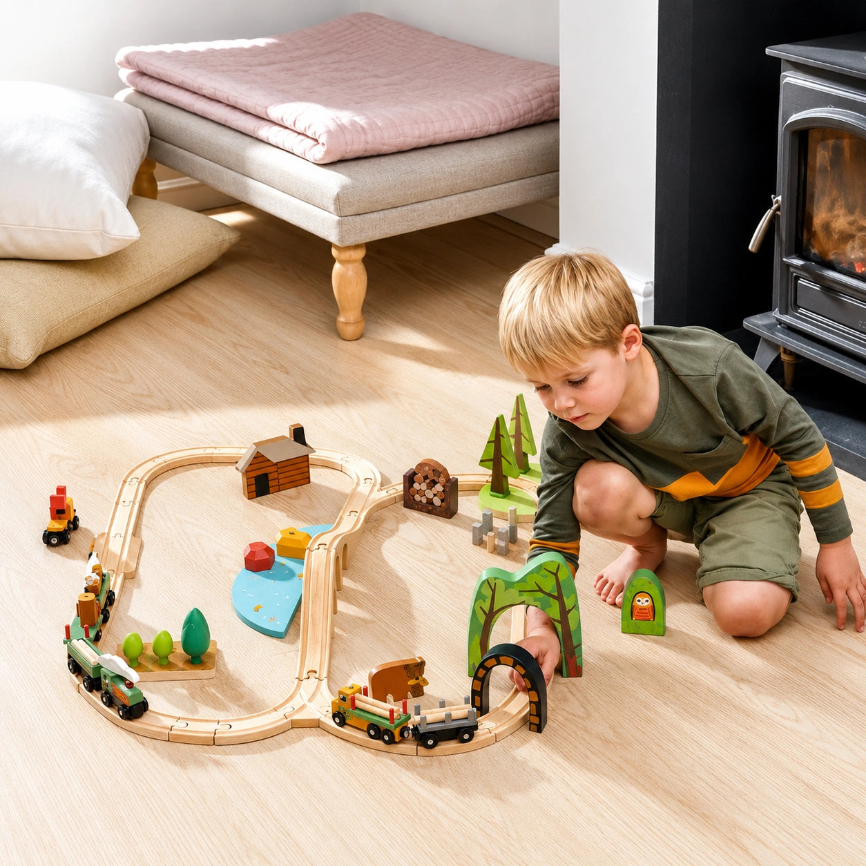 Wild Pines Train Set-Wild Pines Train Set