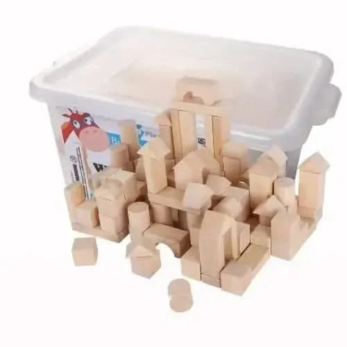 Wooden Blocks Construction Set 1-Wooden Blocks Construction Set 1