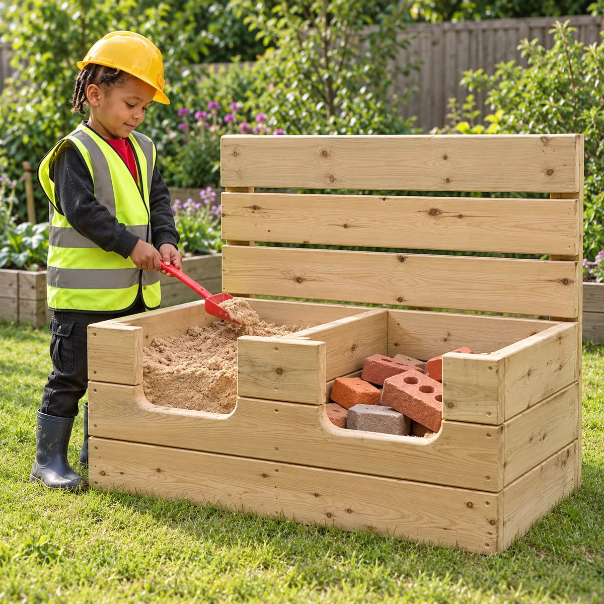 Wooden Builders Storage Unit-Wooden Builders Storage Unit