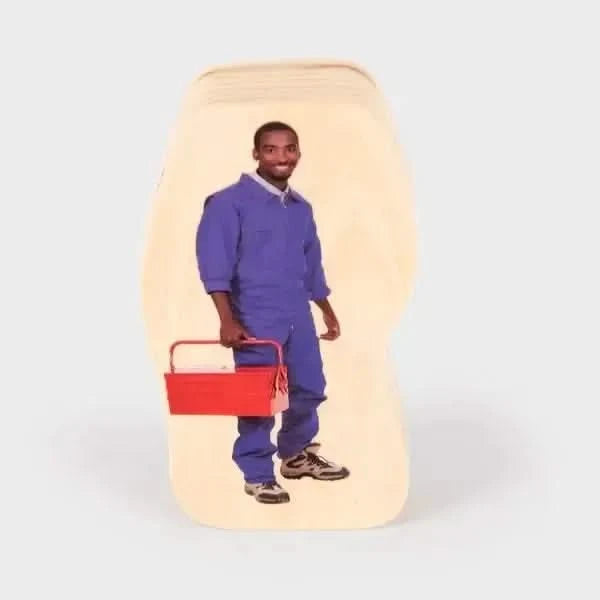 Wooden Community People Blocks-Wooden Community People Blocks