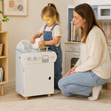 Wooden Dishwasher and Sink Pretend Play Set