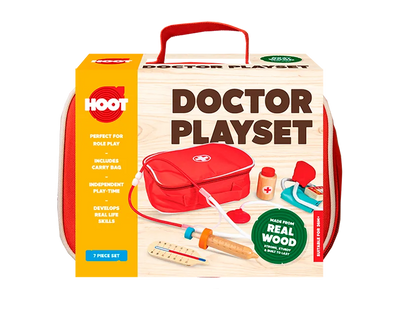 Wooden Doctor Play Set-Wooden Doctor Play Set