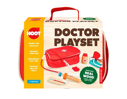 Wooden Doctor Play Set-Wooden Doctor Play Set