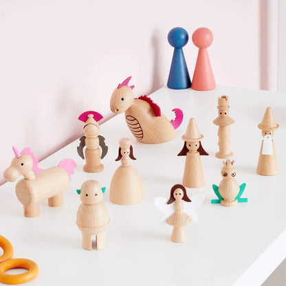 Wooden Enchanted Figures-Wooden Enchanted Figures