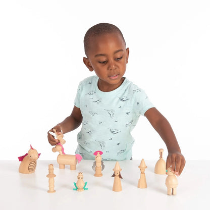 Wooden Enchanted Figures-Wooden Enchanted Figures