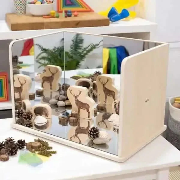 Wooden Exploratory Mirror-Wooden Exploratory Mirror