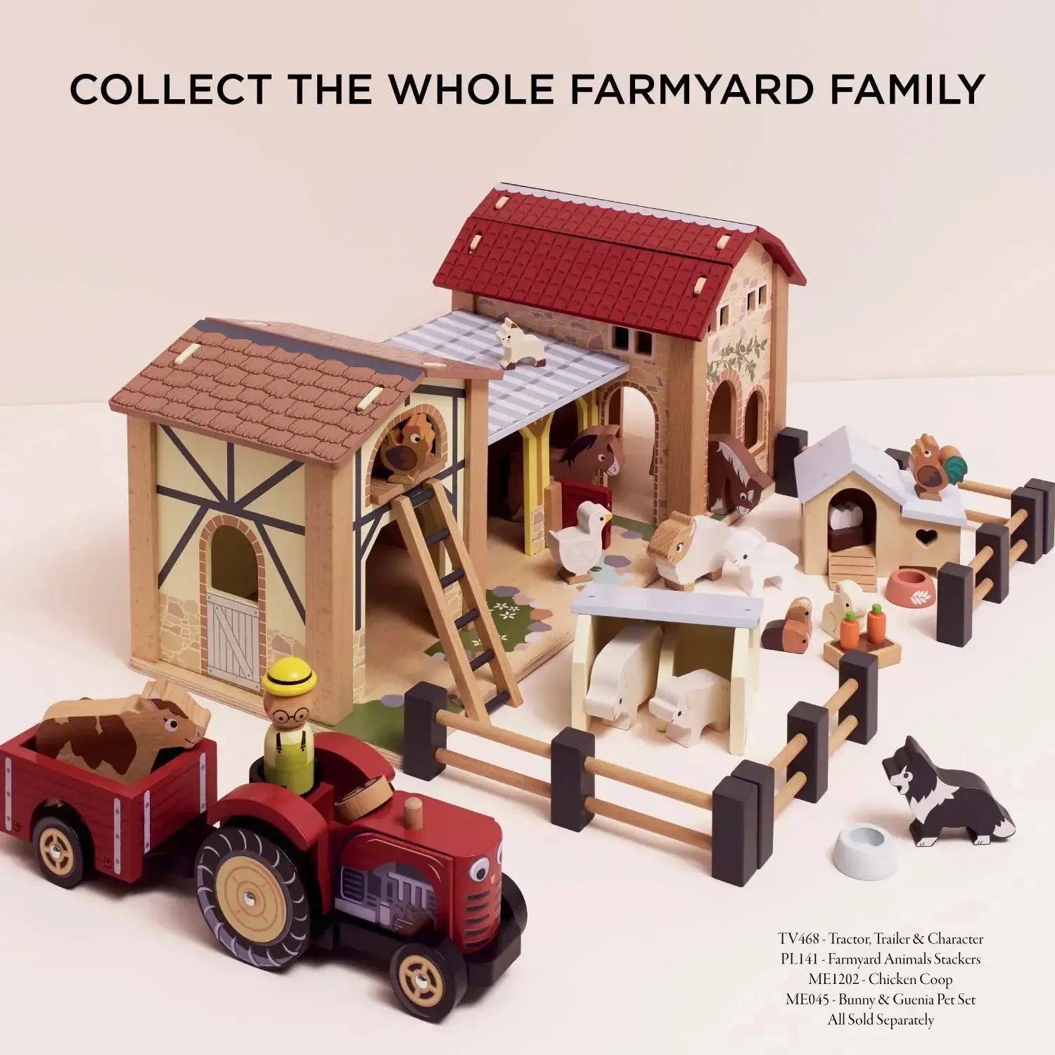Wooden Farmyard Stables-Wooden Farmyard Stables