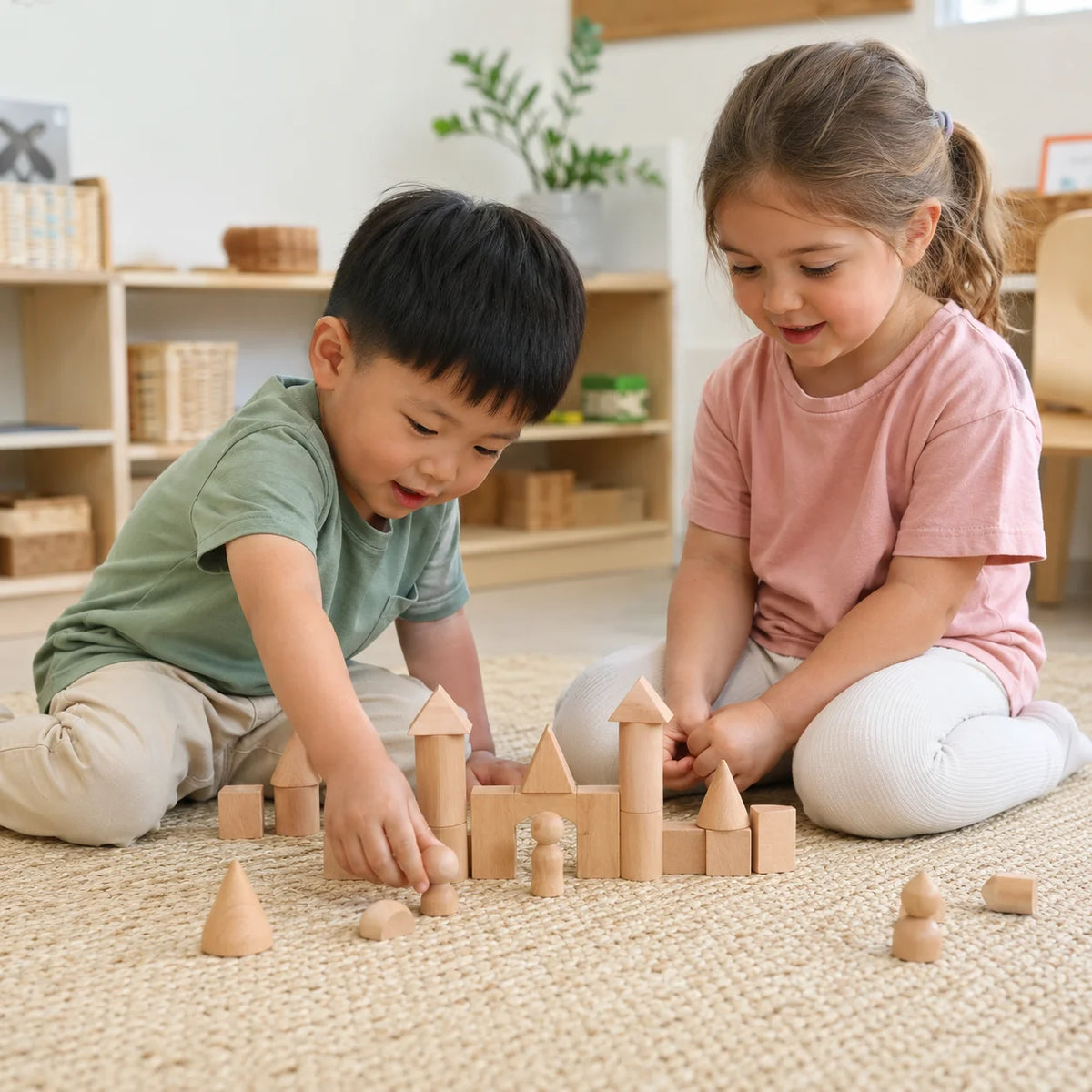 Wooden Geometric Solids - Pk15-Wooden Geometric Solids - Pk15