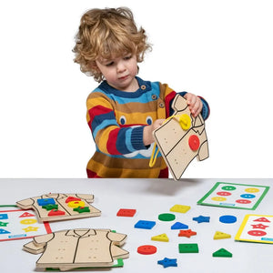 Wooden Lacing Clothes-Wooden Lacing Clothes