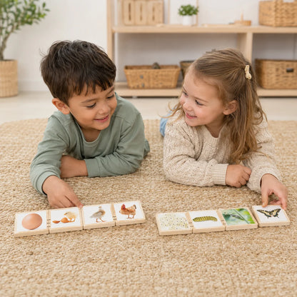 Wooden Lifecycle Tiles-Wooden Lifecycle Tiles