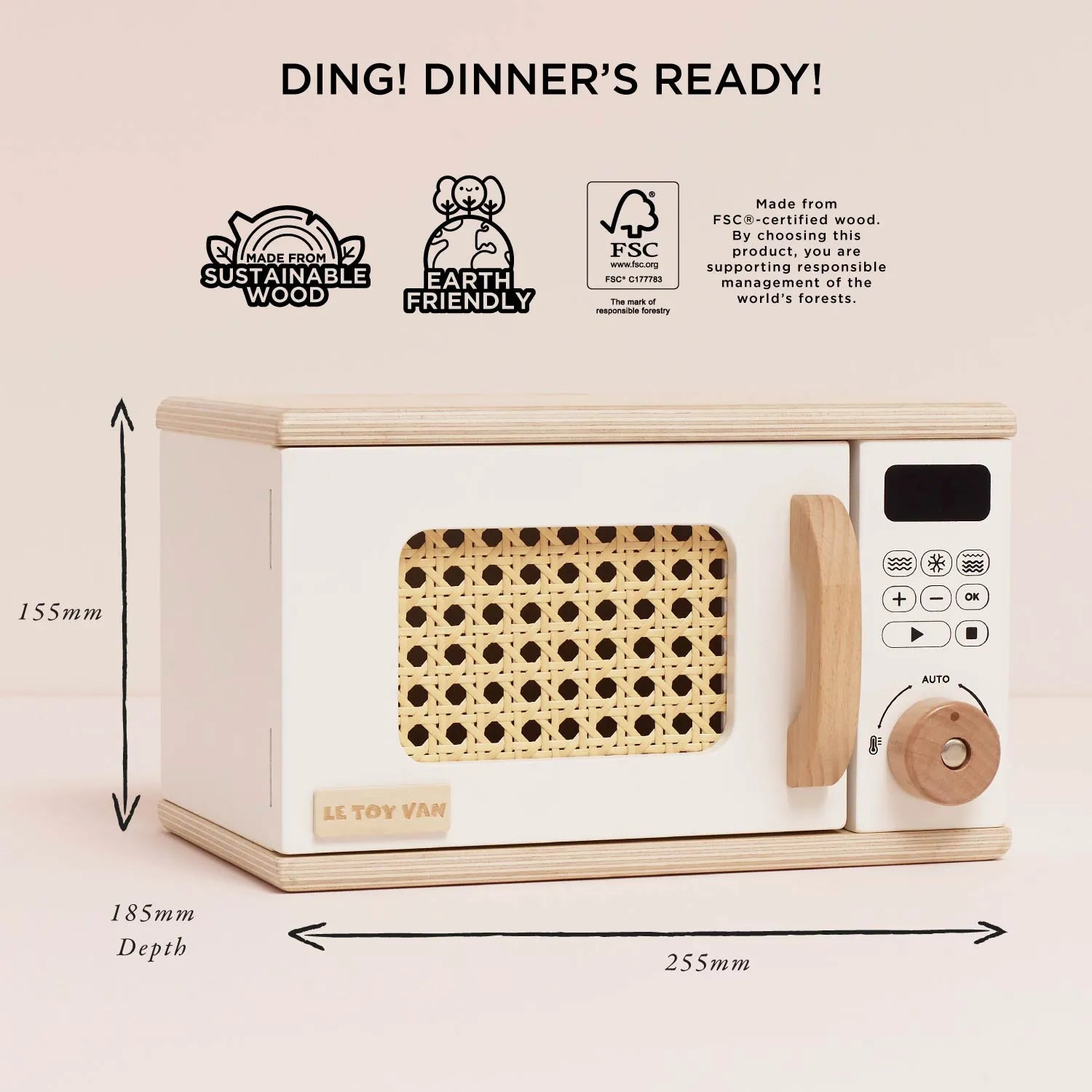 Wooden Microwave-Wooden Microwave