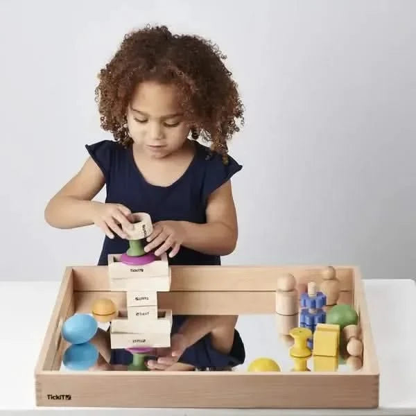 Wooden Mirror Tray-Wooden Mirror Tray
