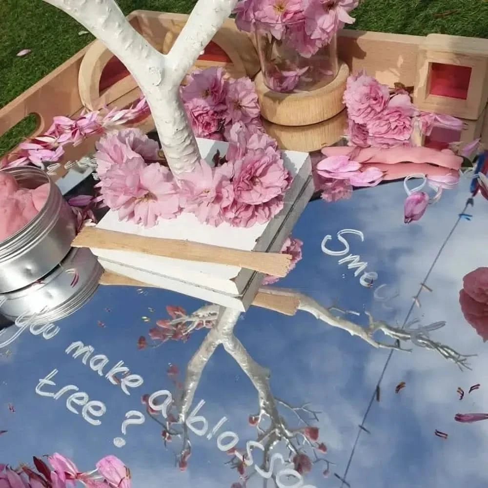 Wooden Mirror Tray-Wooden Mirror Tray