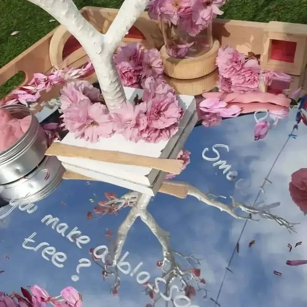 Wooden Mirror Tray-Wooden Mirror Tray