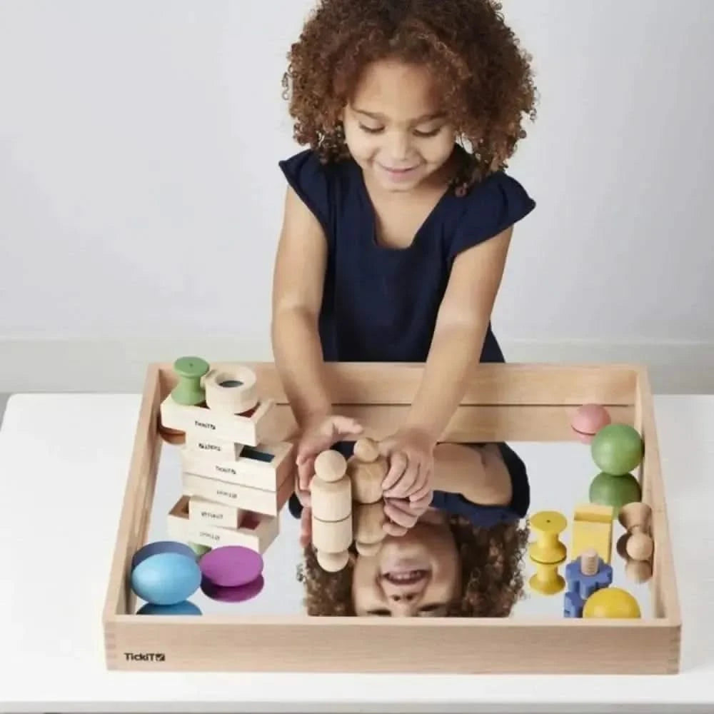 Wooden Mirror Tray-Wooden Mirror Tray