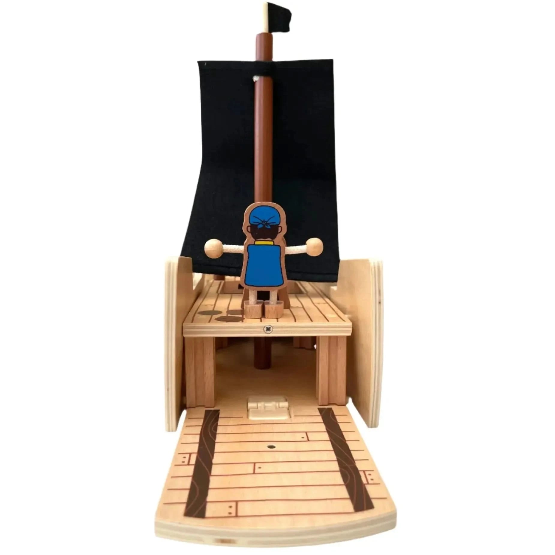 Wooden Pirate Ship-Wooden Pirate Ship