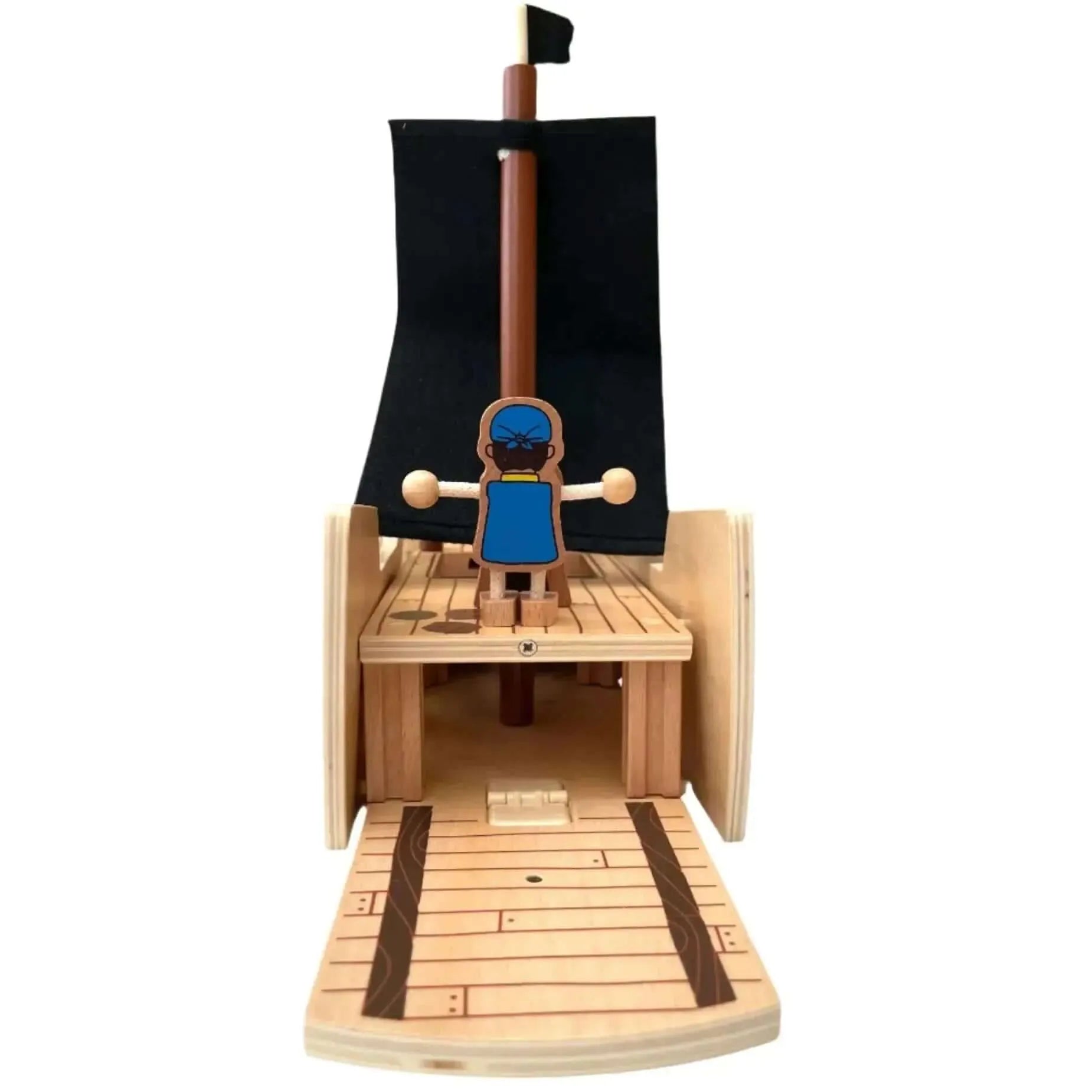 Wooden Pirate Ship-Wooden Pirate Ship