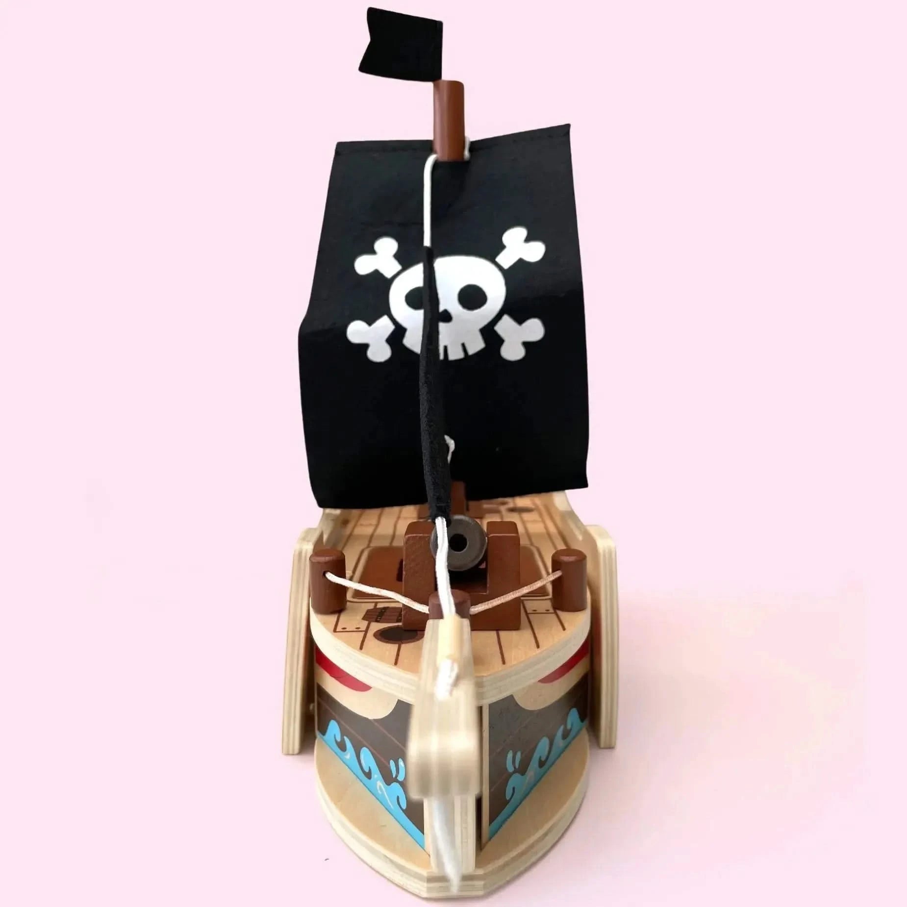 Wooden Pirate Ship-Wooden Pirate Ship