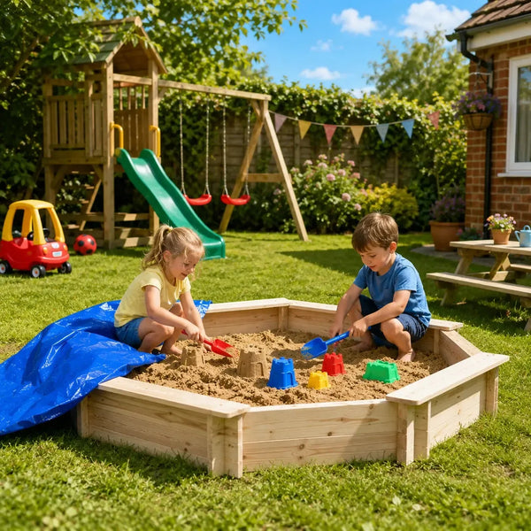Wooden Sand Pit-Wooden Sand Pit