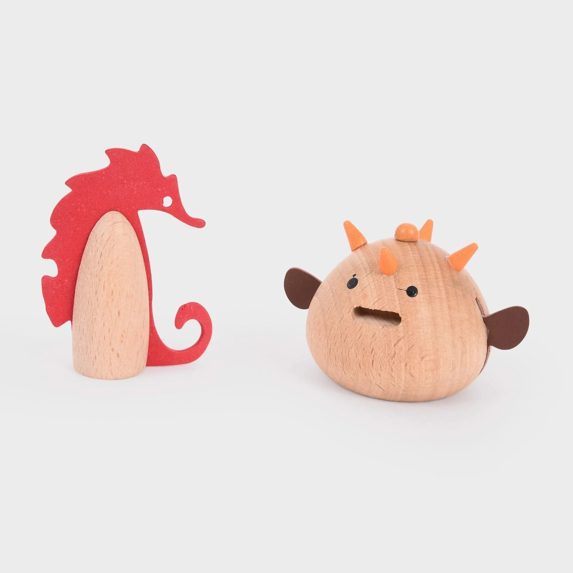 Wooden Sea Creatures-Wooden Sea Creatures