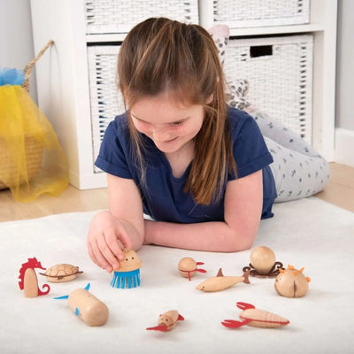 Wooden Sea Creatures-Wooden Sea Creatures
