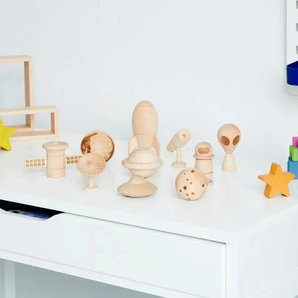 Wooden Space Adventure - Pk10-Wooden Space Adventure - Pk10