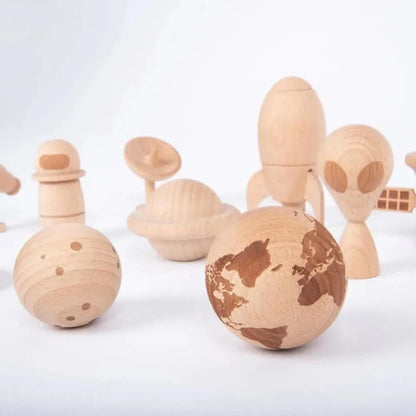 Wooden Space Adventure - Pk10-Wooden Space Adventure - Pk10