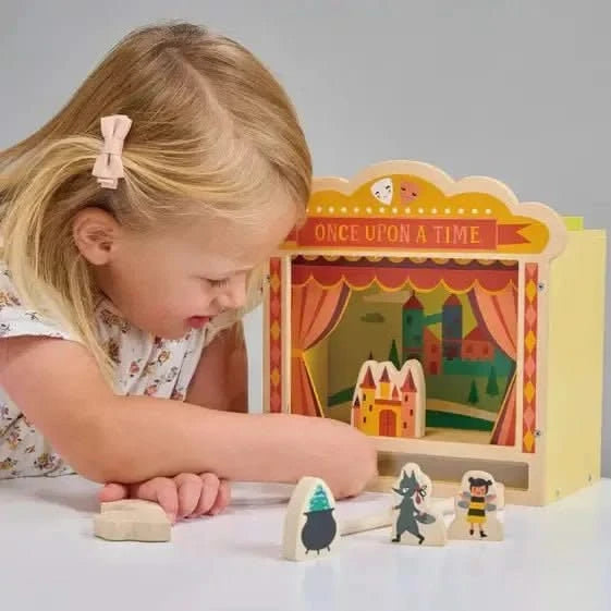 Wooden Tabletop Theatre-Wooden Tabletop Theatre
