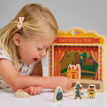 Wooden Tabletop Theatre-Wooden Tabletop Theatre