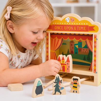 Wooden Tabletop Theatre-Wooden Tabletop Theatre