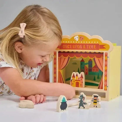 Wooden Tabletop Theatre-Wooden Tabletop Theatre