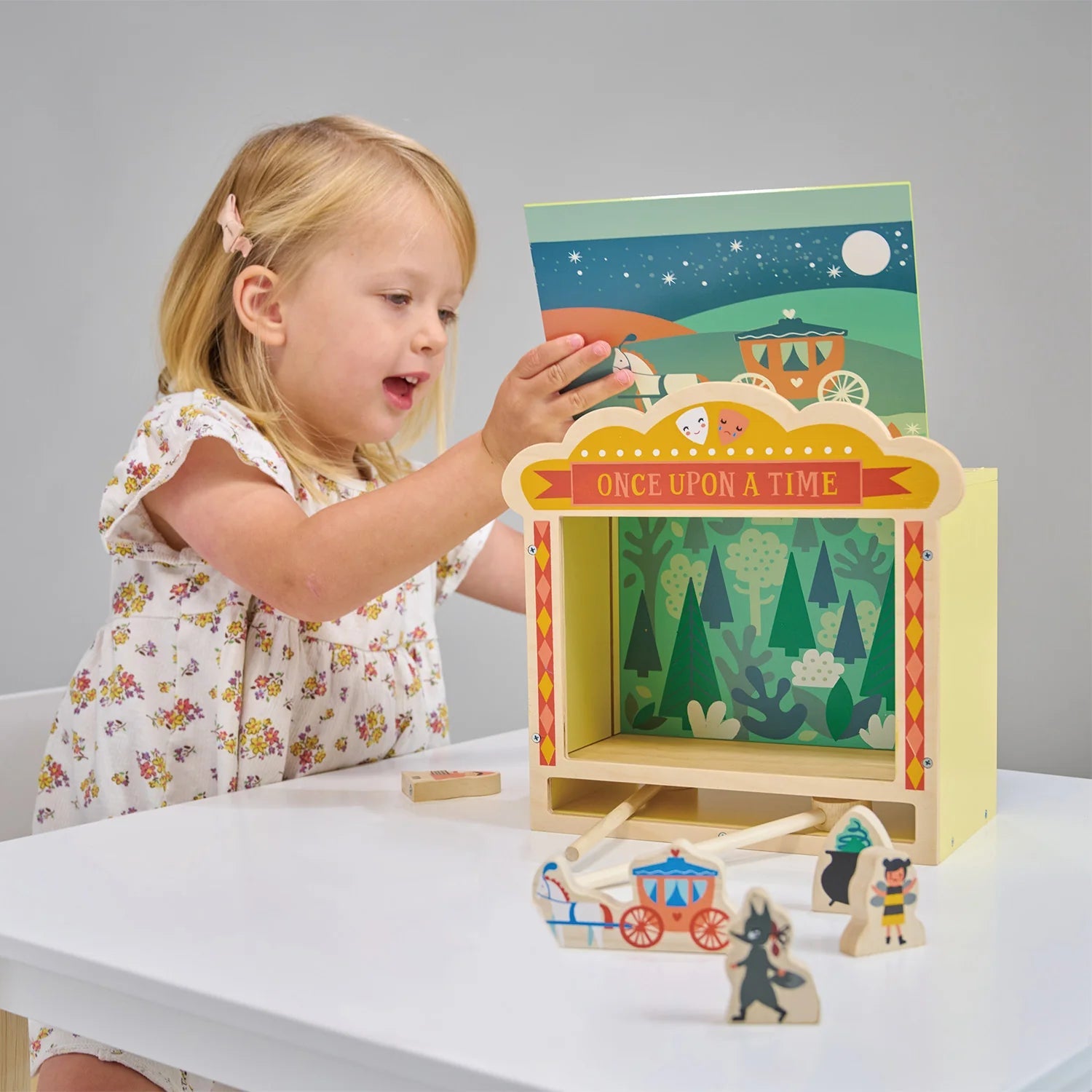 Wooden Tabletop Theatre-Wooden Tabletop Theatre
