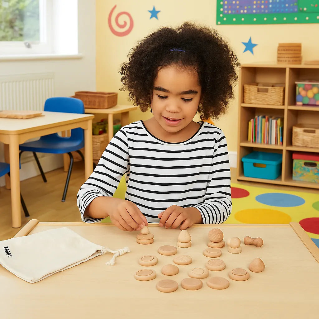 Wooden Treasures Touch & Match Set-Wooden Treasures Touch & Match Set