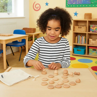 Wooden Treasures Touch & Match Set-Wooden Treasures Touch & Match Set