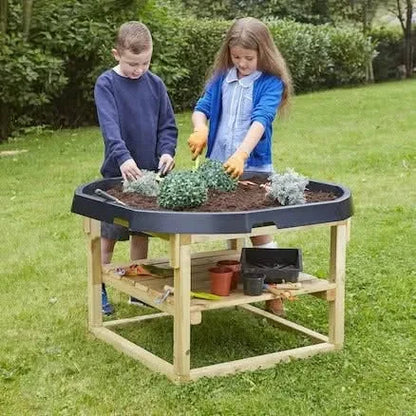 Wooden Tuff Tray Stand-Wooden Tuff Tray Stand