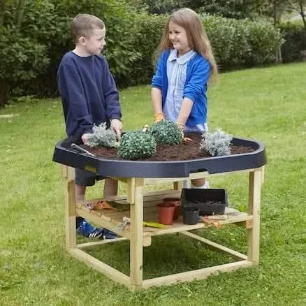 Wooden Tuff Tray Stand-Wooden Tuff Tray Stand
