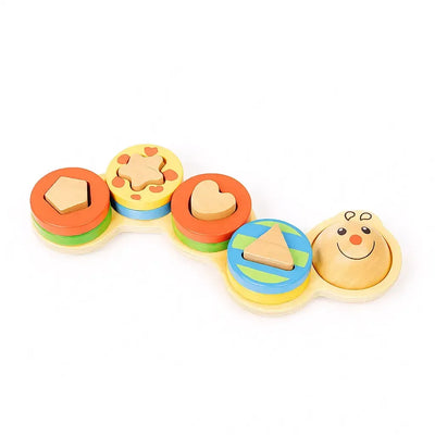 Wooden Wiggly Worm-Wooden Wiggly Worm