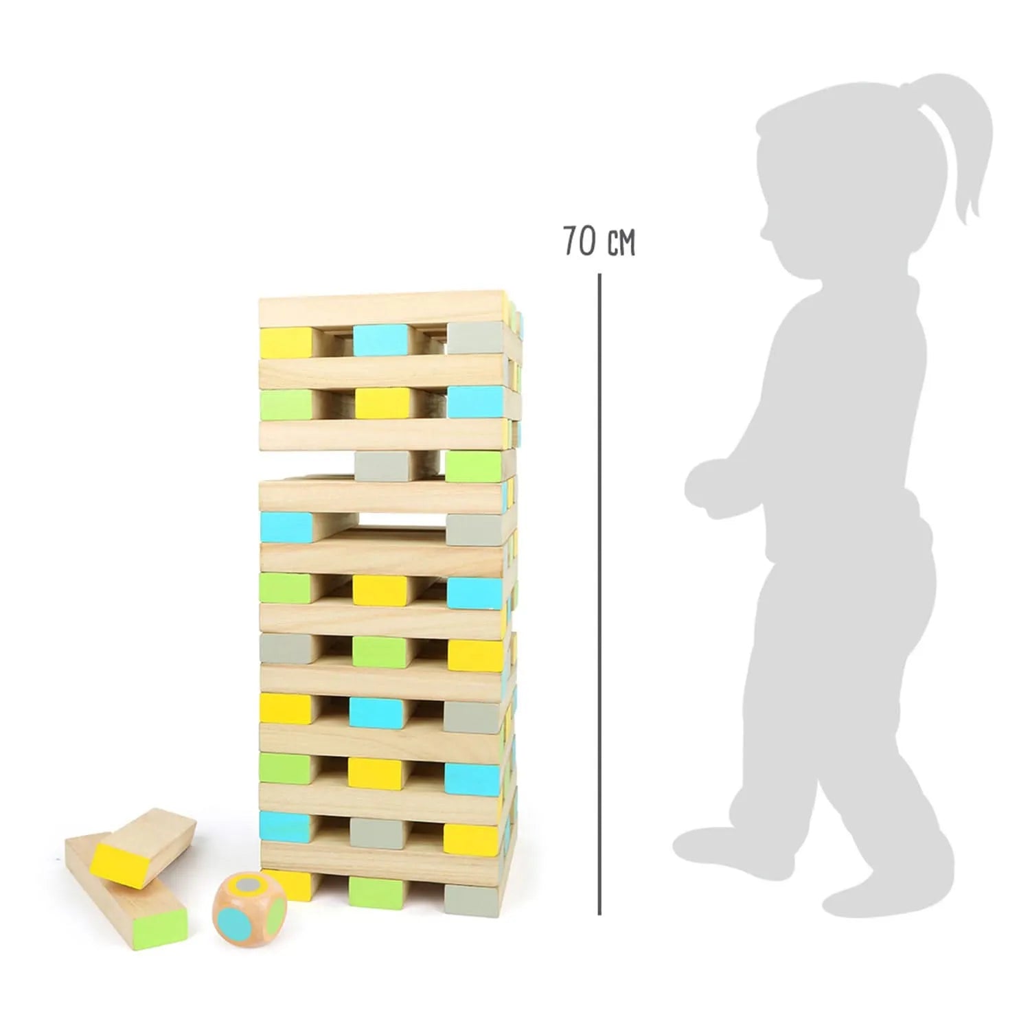 Wooden Wobbly Tower XXL-Wooden Wobbly Tower XXL