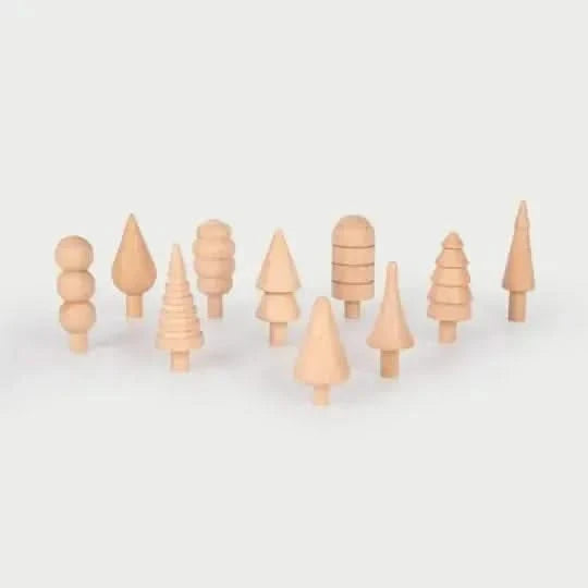 Woodland Trees Set - Pk10-Woodland Trees Set - Pk10