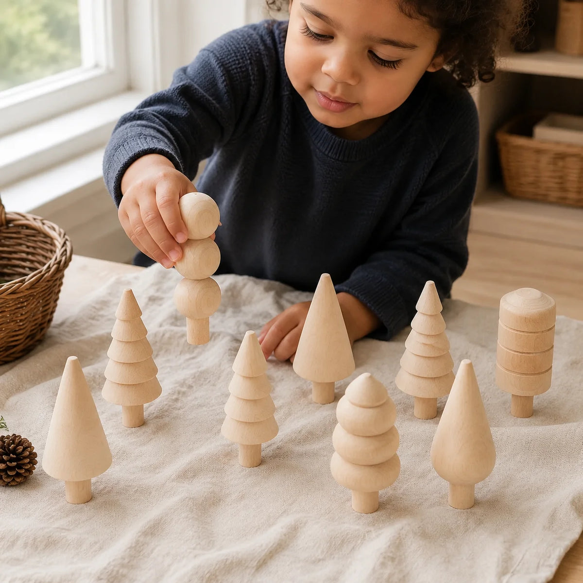 Woodland Trees Set - Pk10-Woodland Trees Set - Pk10