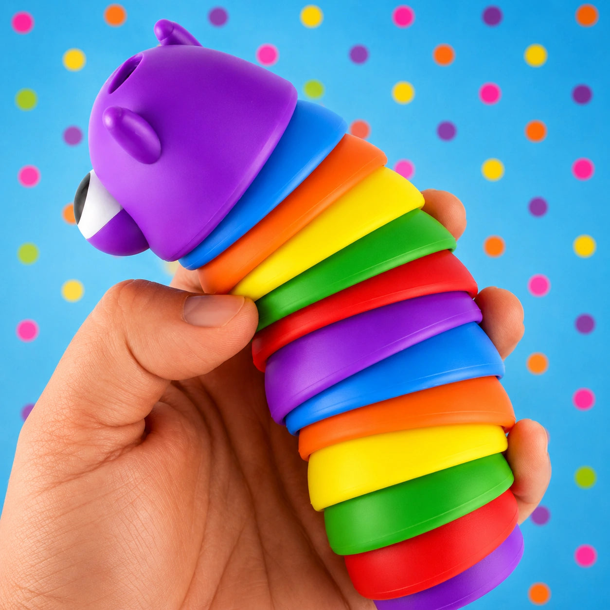 Wriggly Worm Fidget Toy-Wriggly Worm Fidget Toy