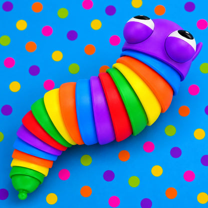 Wriggly Worm Fidget Toy-Wriggly Worm Fidget Toy