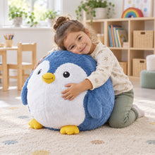 Yoga Ball Buddy with BubblePlush Penguin-Yoga Ball Buddy with BubblePlush Penguin