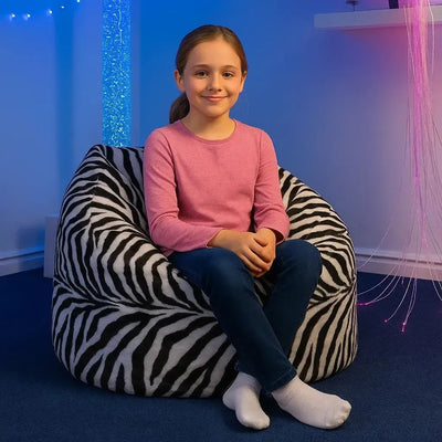 Zebra Print Slouch Bag-Zebra Print Slouch Bag