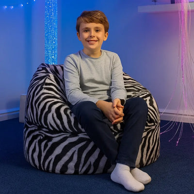 Zebra Print Slouch Bag-Zebra Print Slouch Bag