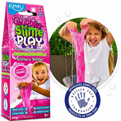Zimpli Glitter Slime Play-Zimpli Glitter Slime Play