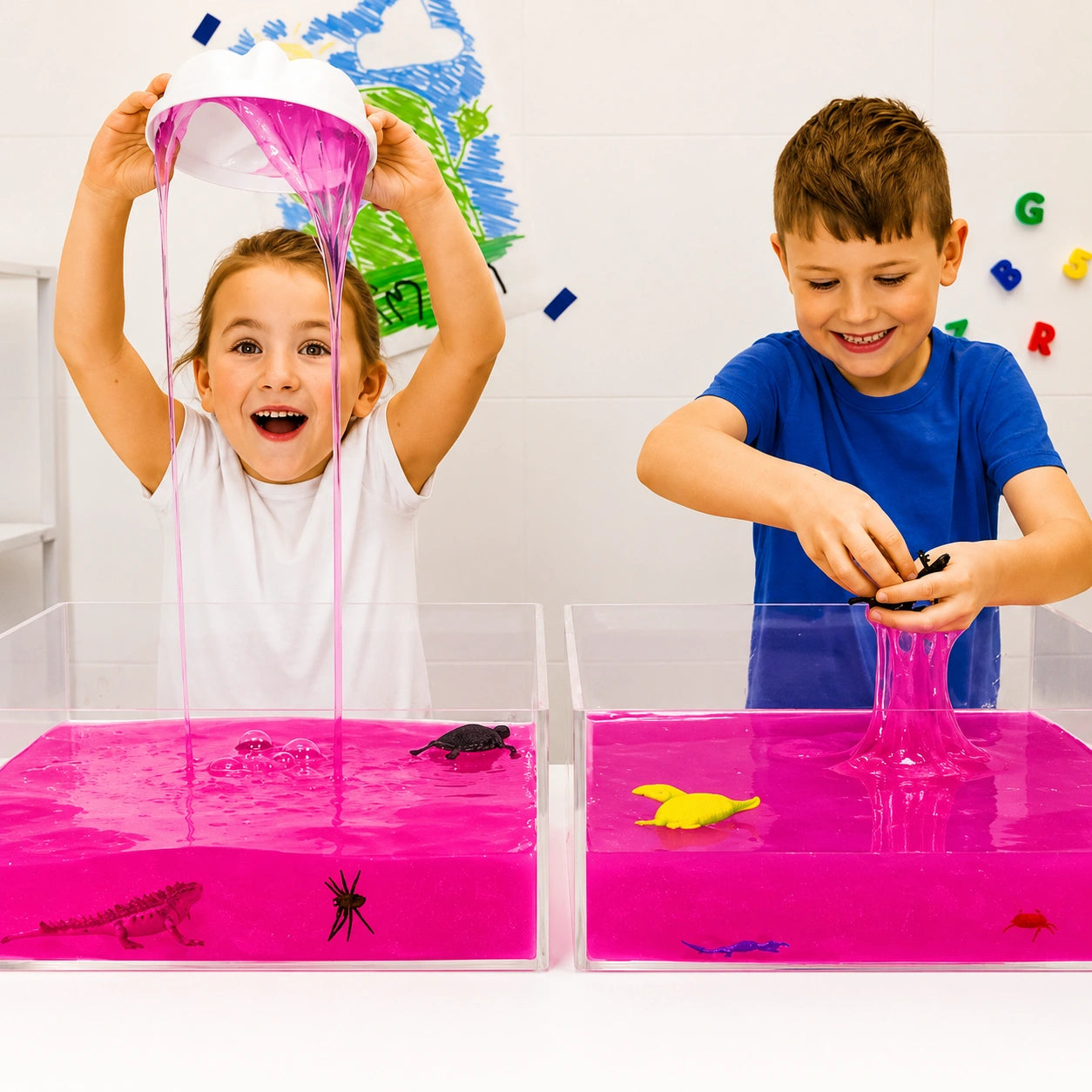 Zimpli Glitter Slime Play-Zimpli Glitter Slime Play