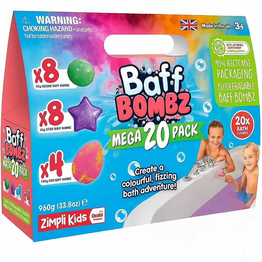 Zimpli Kids Baff Bombz Mega 20 Pack-Zimpli Kids Baff Bombz Mega 20 Pack