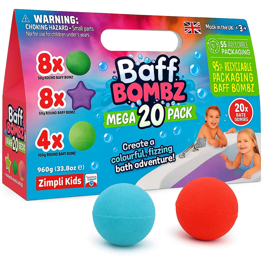 Zimpli Kids Baff Bombz Mega 20 Pack-Zimpli Kids Baff Bombz Mega 20 Pack